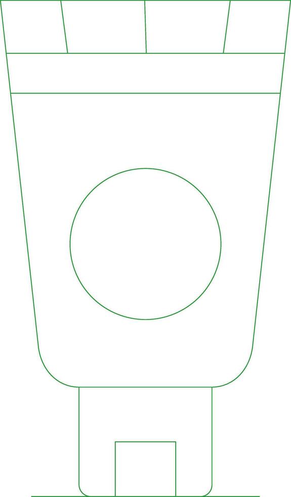 Line Green Gradient Design vector