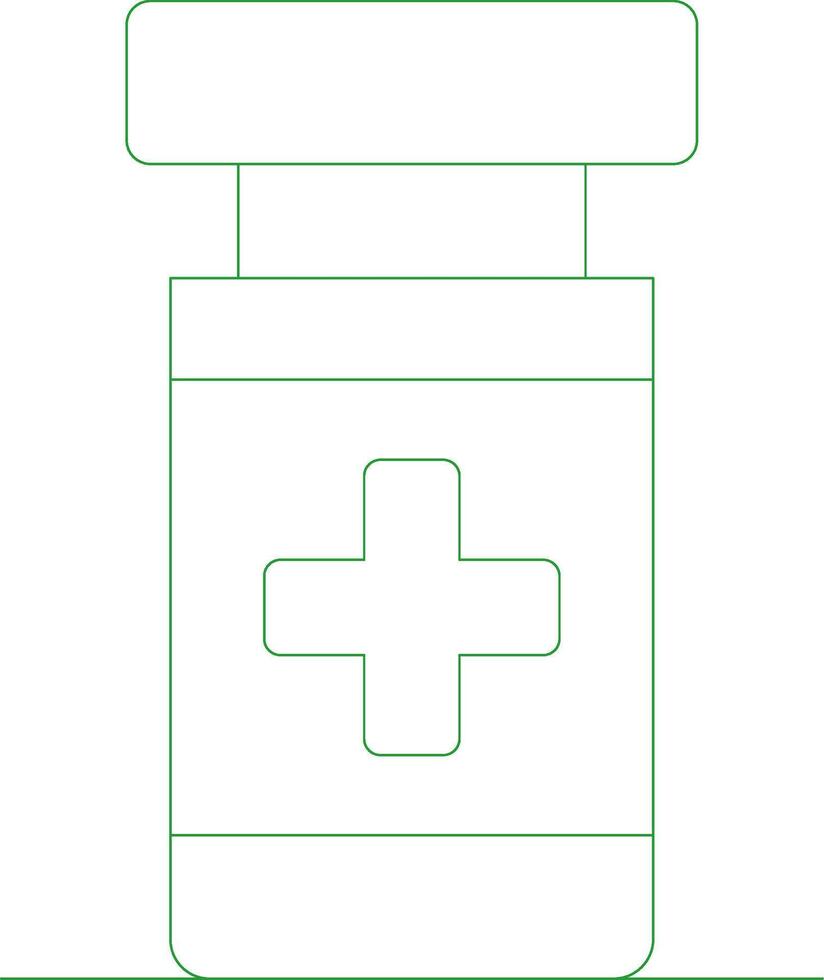Line Green Gradient Design vector