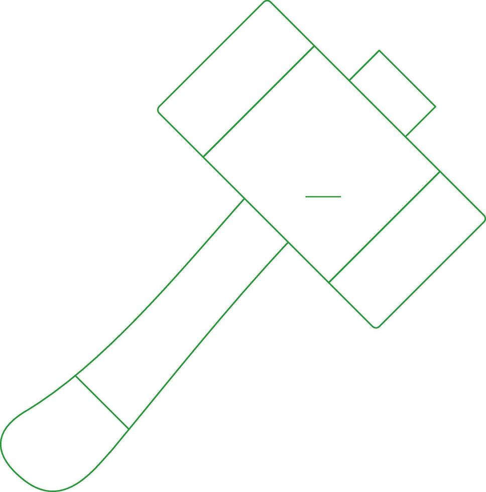 Line Green Gradient Design vector