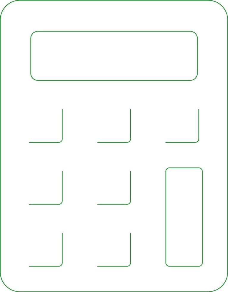 Calculator Creative Icon Design vector