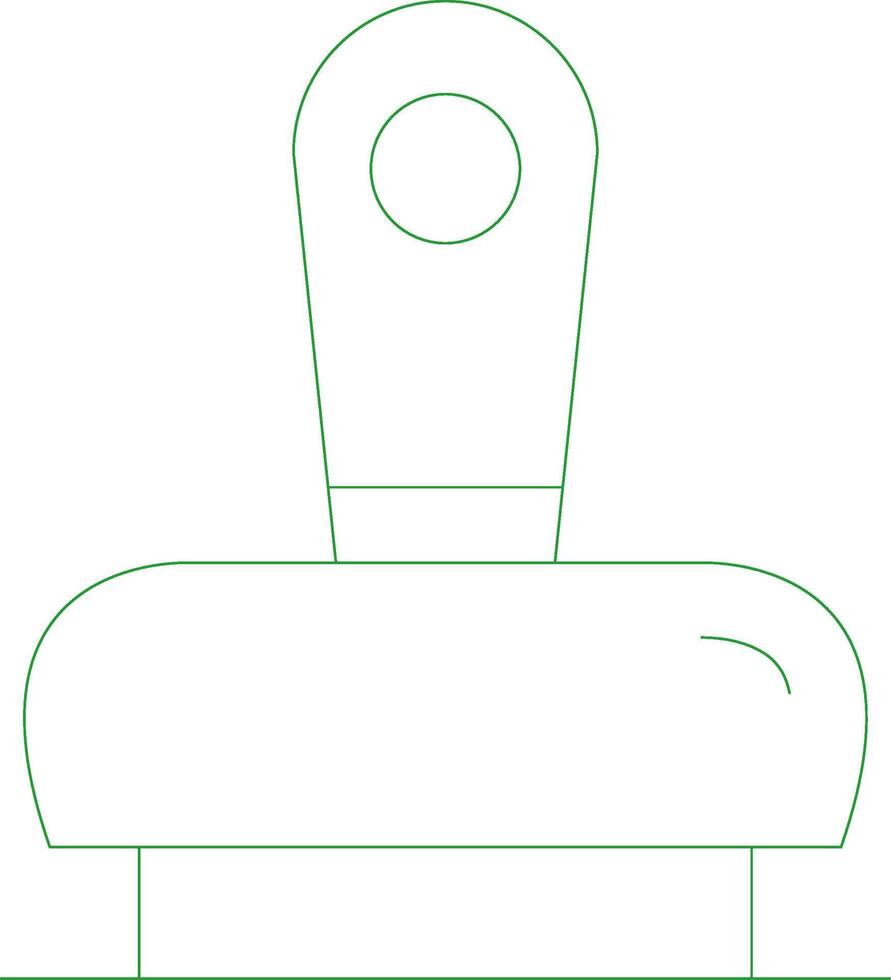 Line Green Gradient Design vector