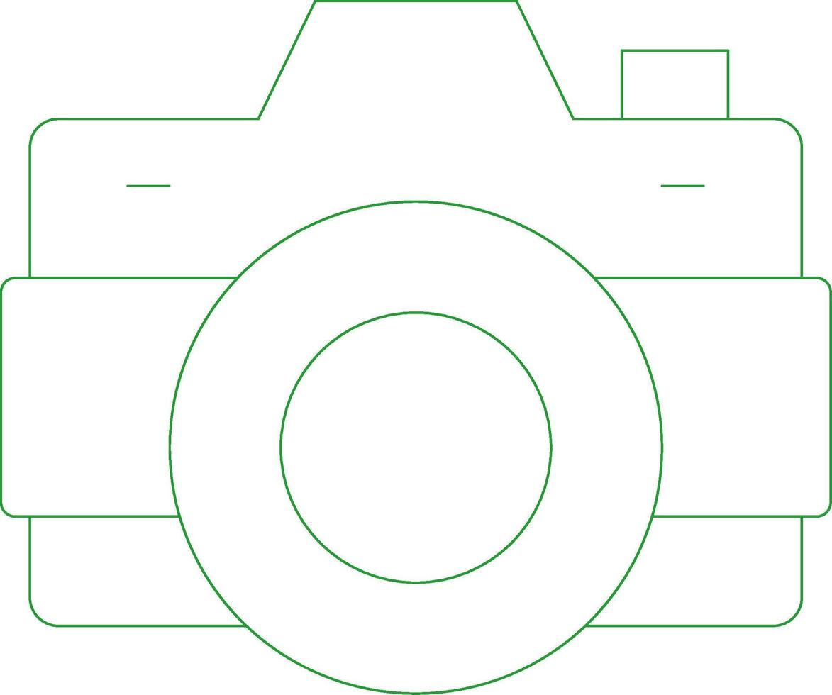 Camera Creative Icon Design vector