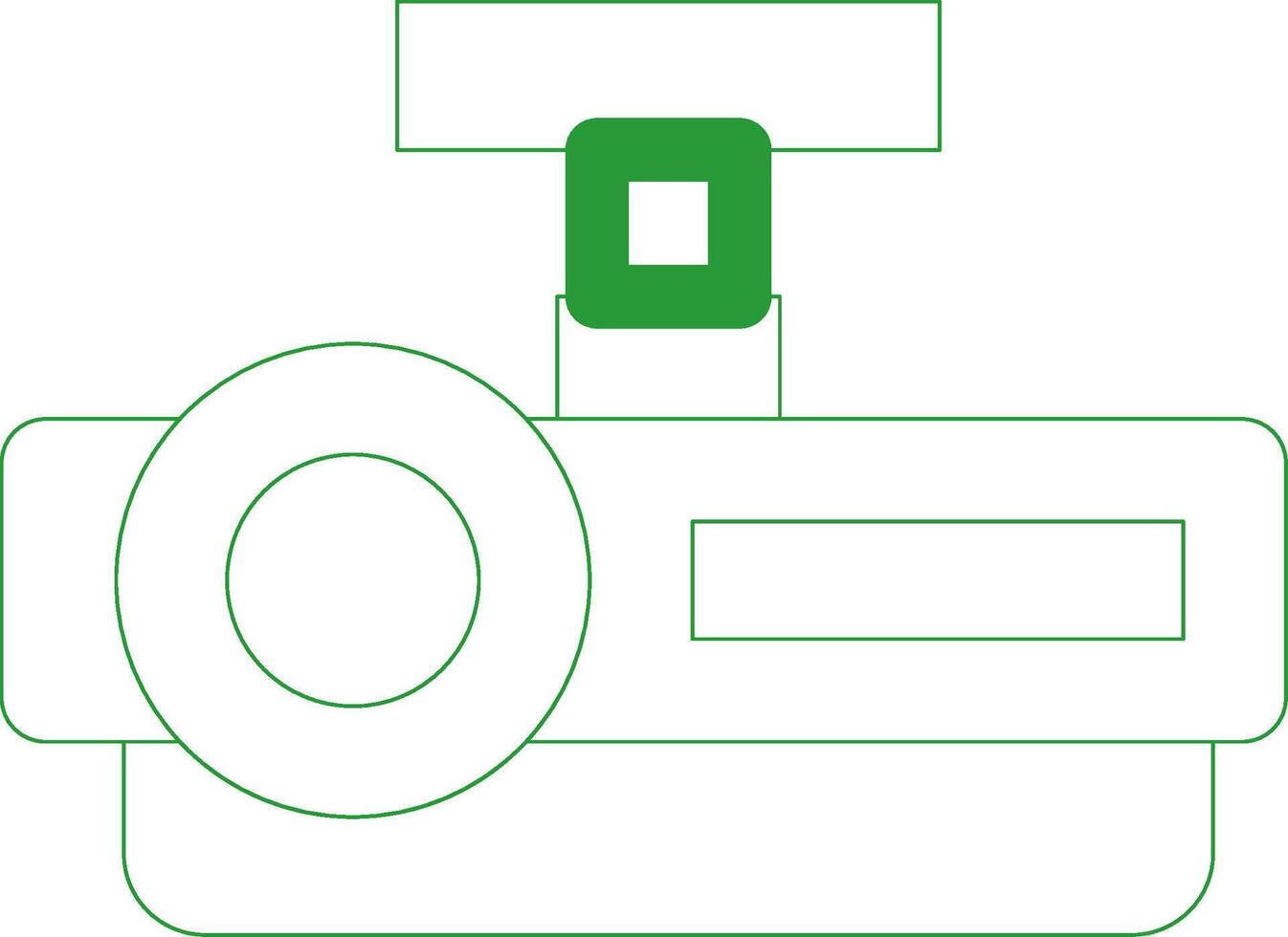 Line Green Gradient Design vector
