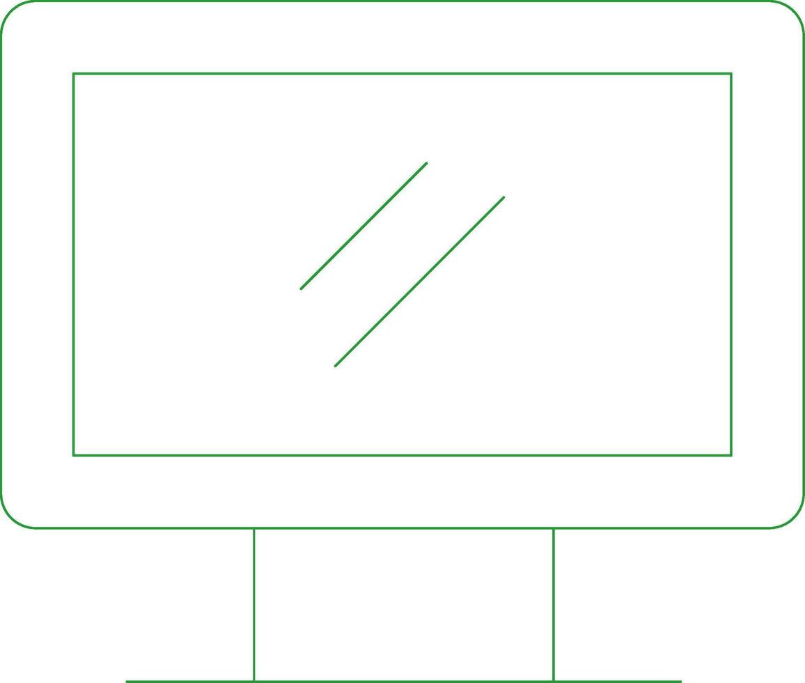 Line Green Gradient Design vector