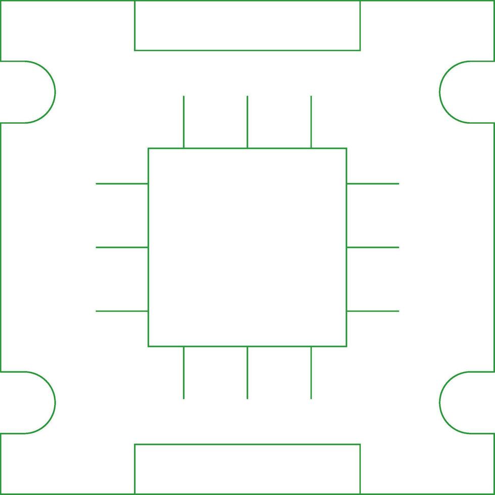 Line Green Gradient Design vector