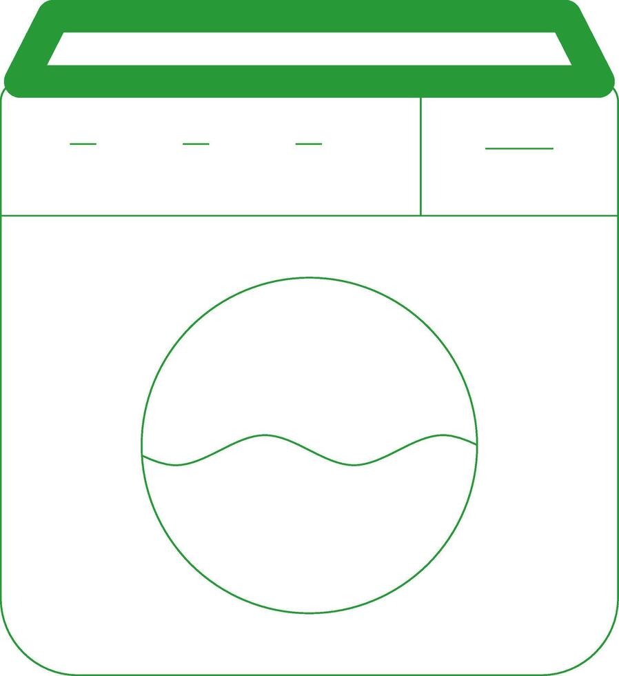 Line Green Gradient Design vector