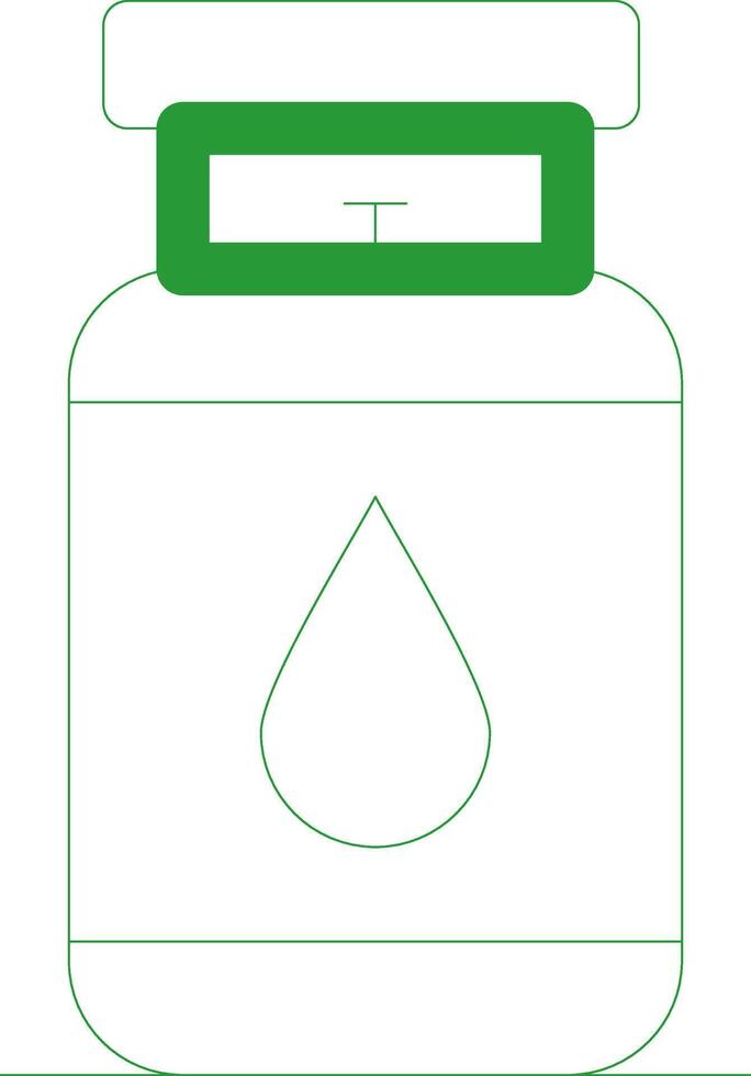 Line Green Gradient Design vector