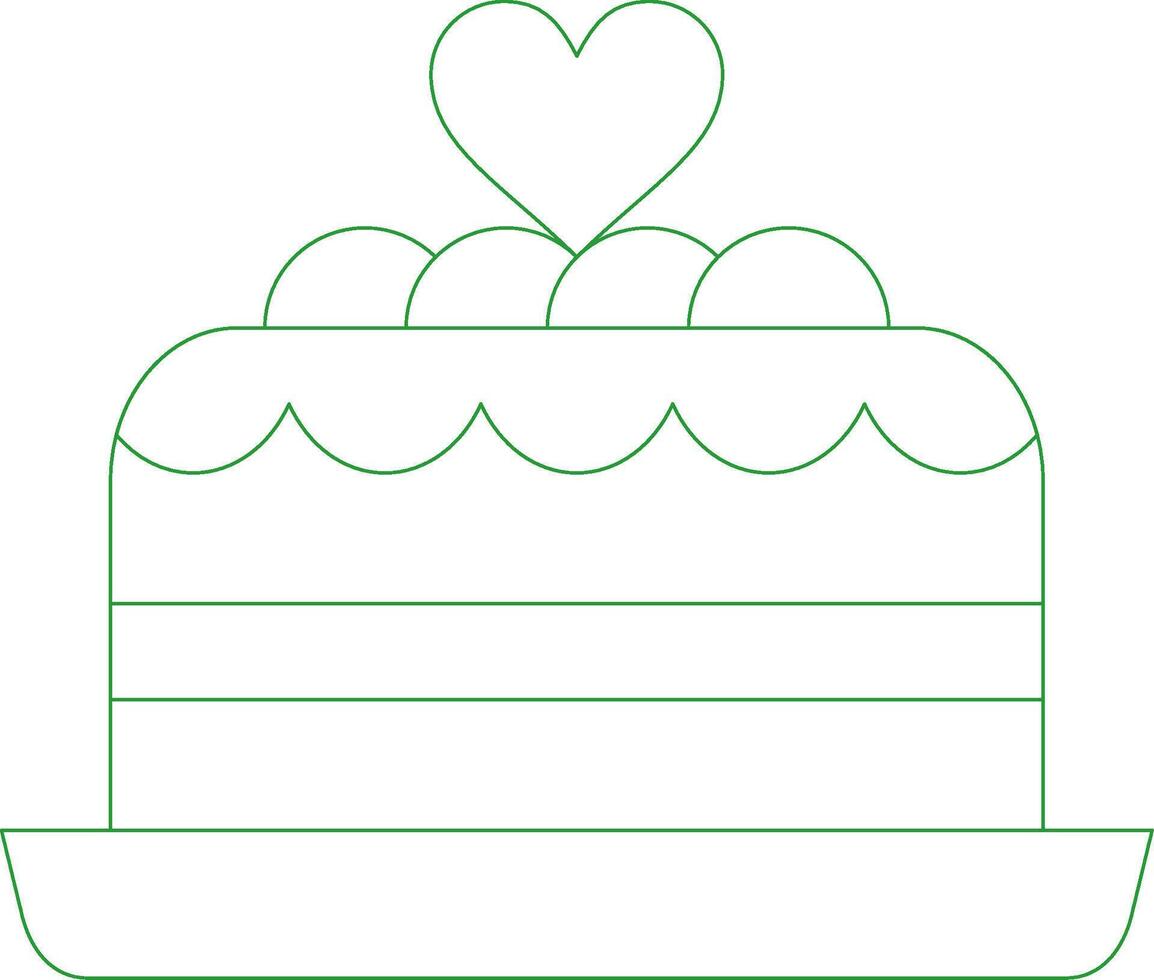 Line Green Gradient Design vector