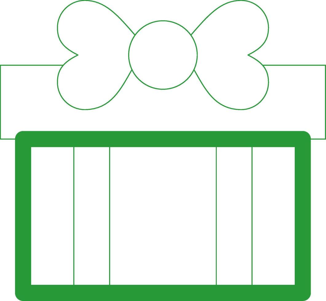 Line Green Gradient Design vector