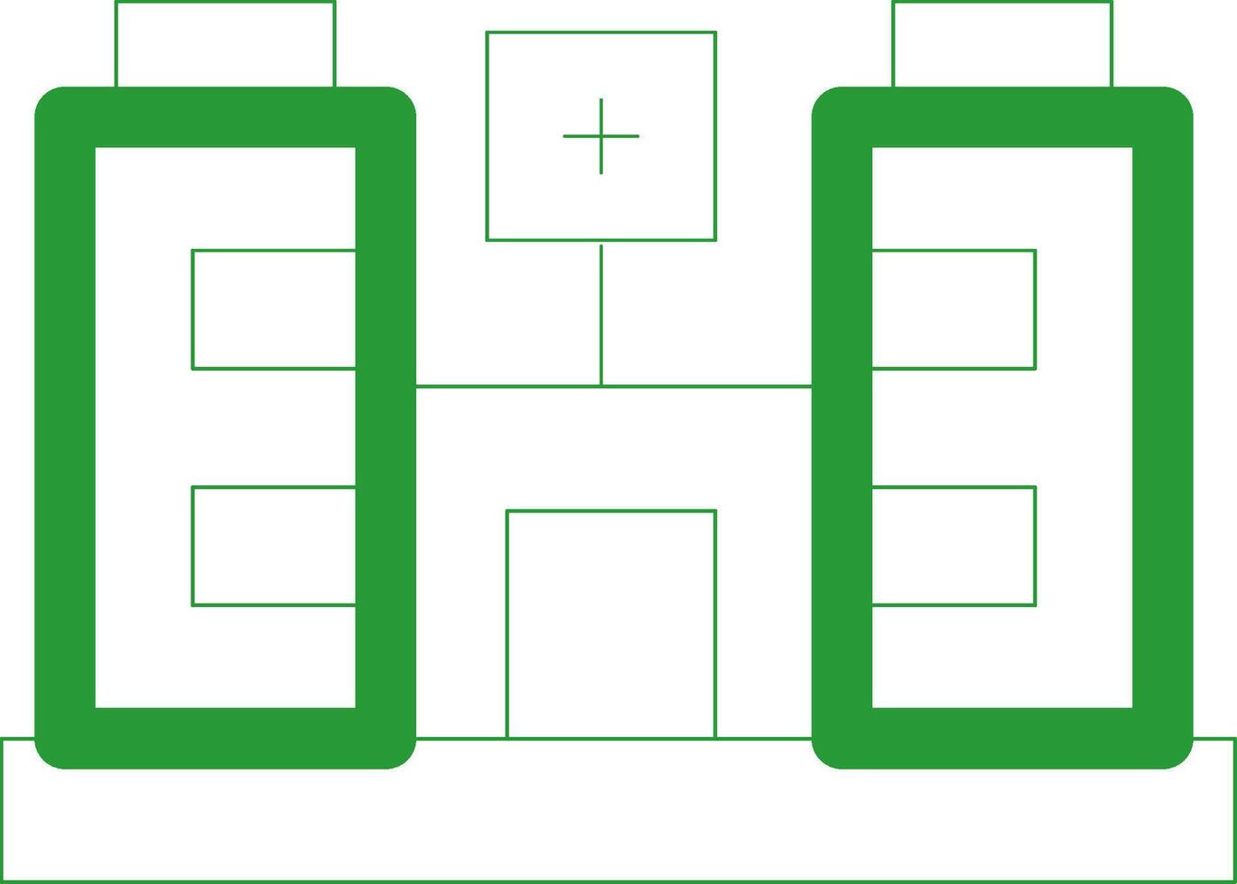 Line Green Gradient Design vector