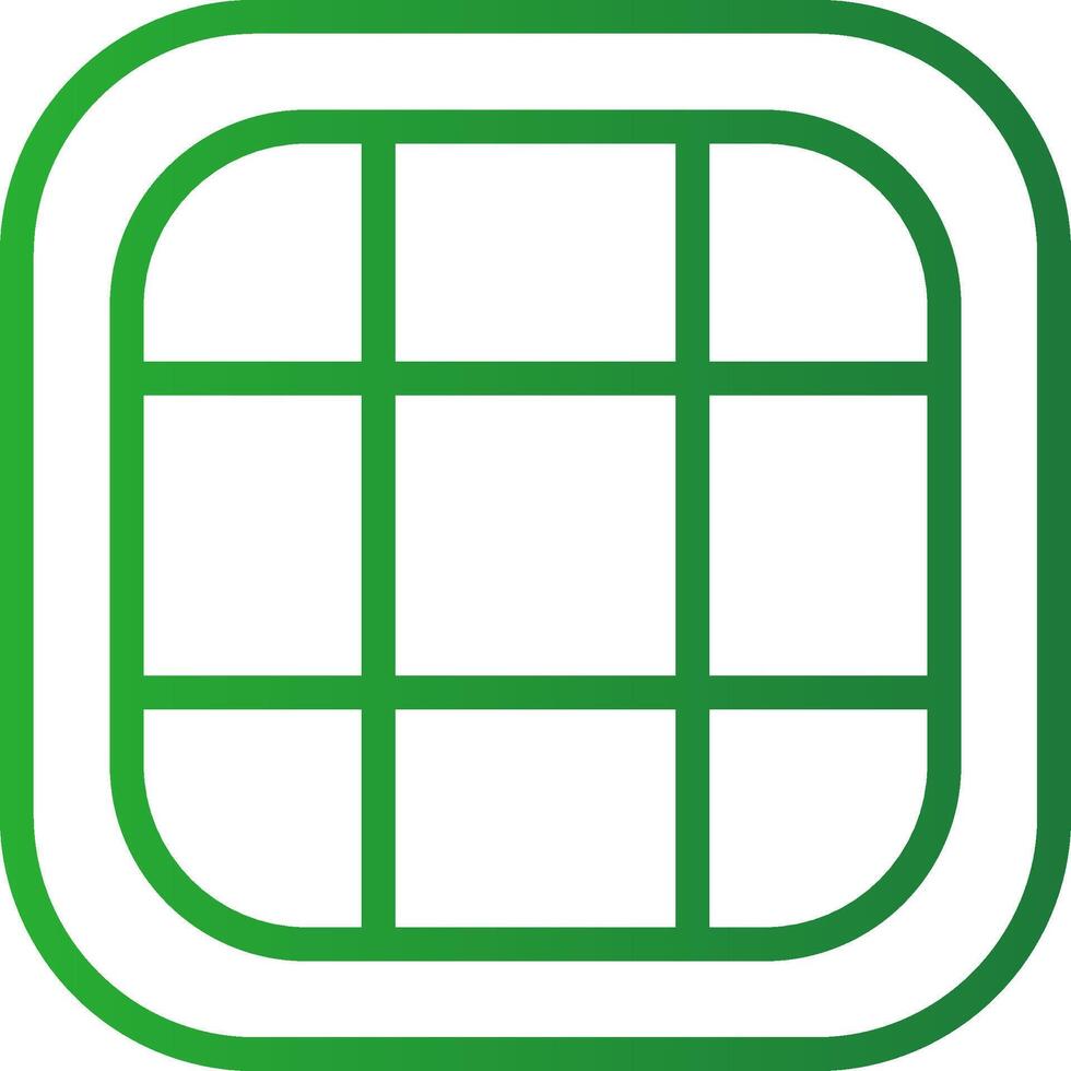 Grid Creative Icon Design vector