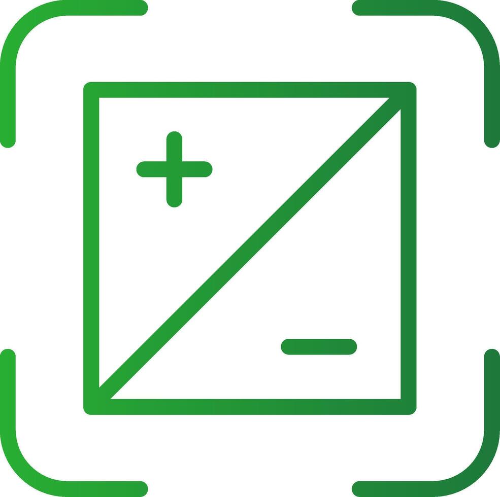 Exposure Creative Icon Design vector