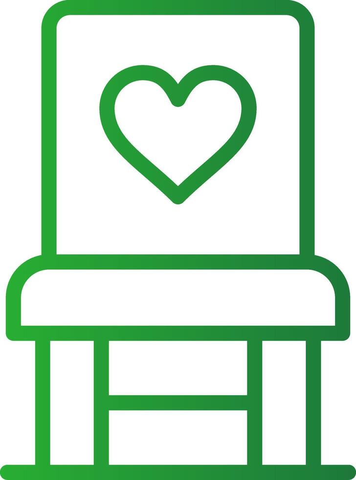 Chair Creative Icon Design vector