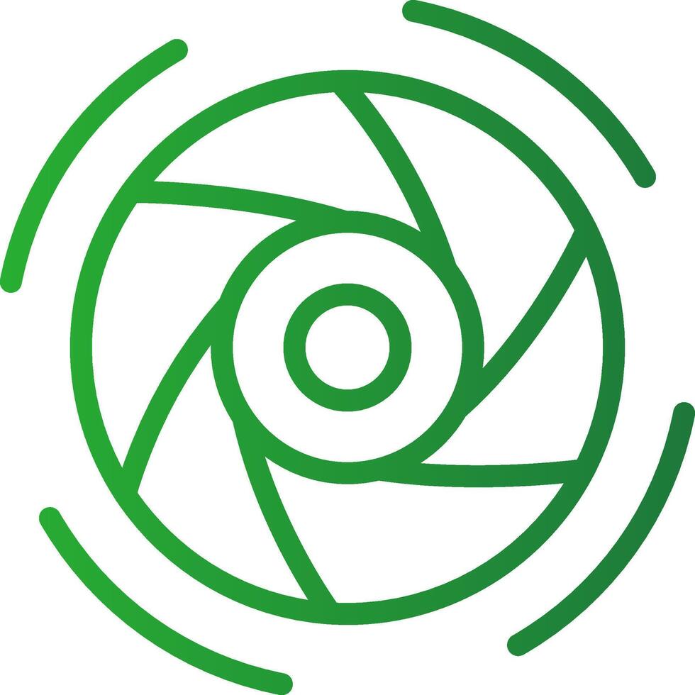 Diaphragm Creative Icon Design vector
