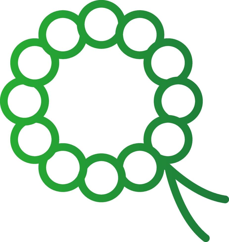 Rosary Creative Icon Design vector