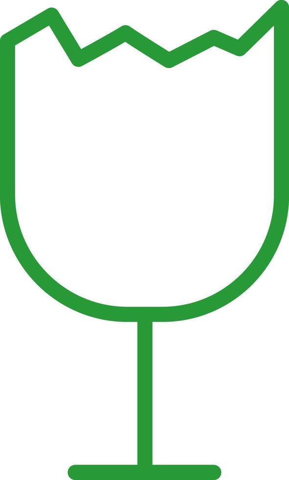 Glass Creative Icon Design vector