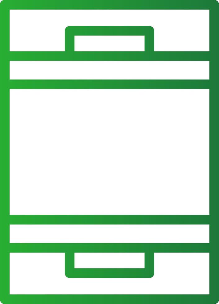 Mobile Phone Creative Icon Design vector