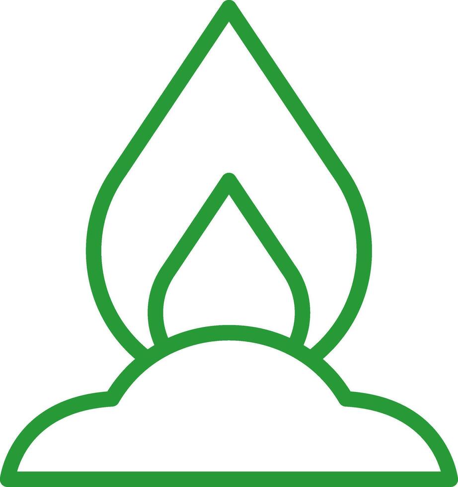 Burn Creative Icon Design vector