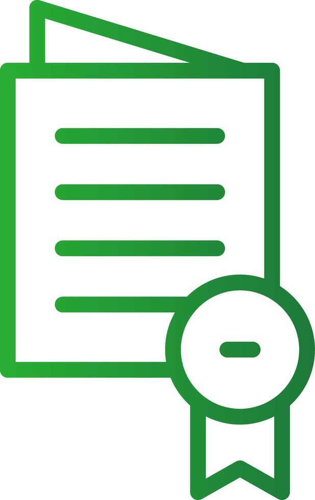 Certificate Creative Icon Design vector