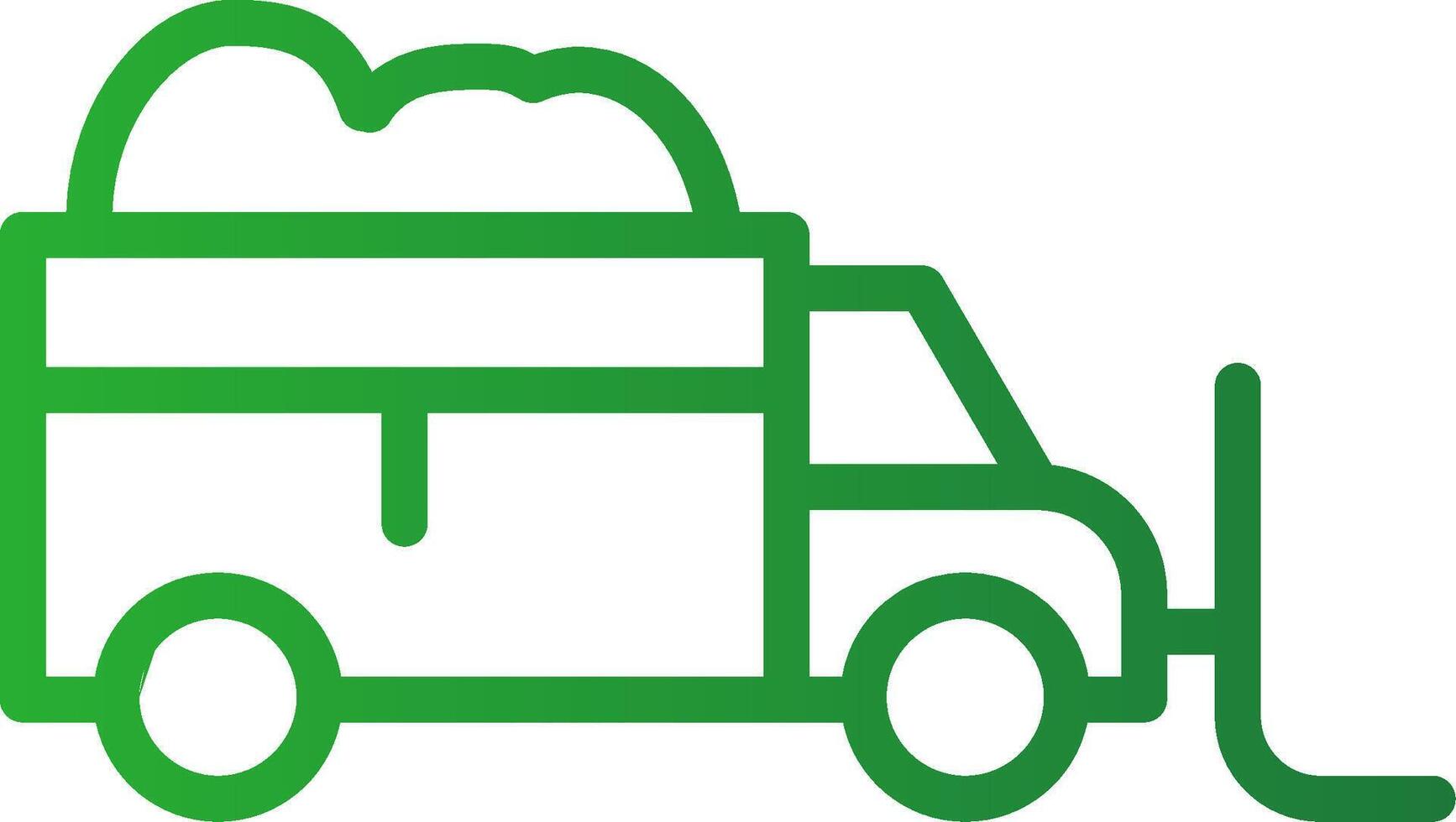 Snowplow Creative Icon Design vector