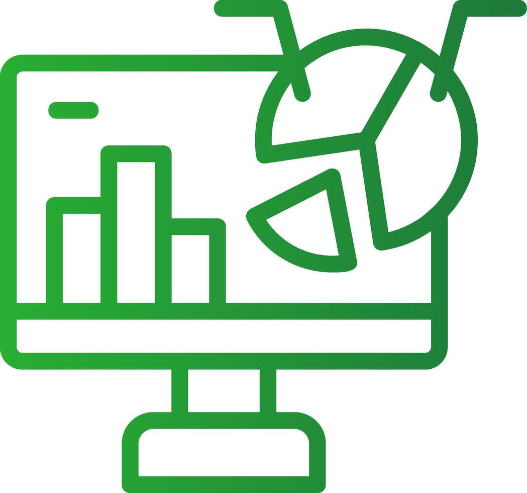 Data Analytics Creative Icon Design vector