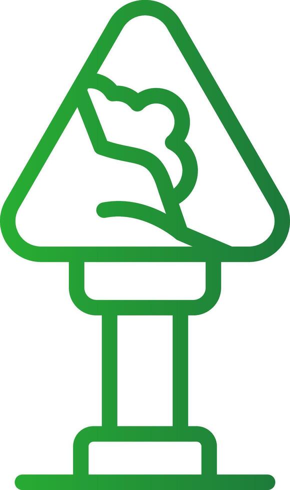 Avalanche Sign Creative Icon Design vector