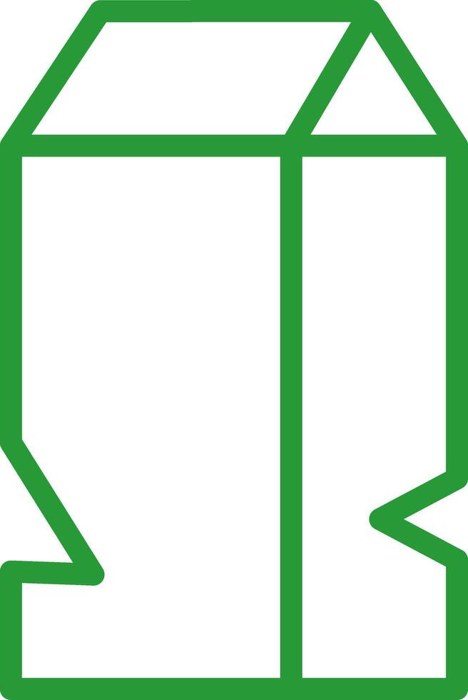 Milk Carton Creative Icon Design vector