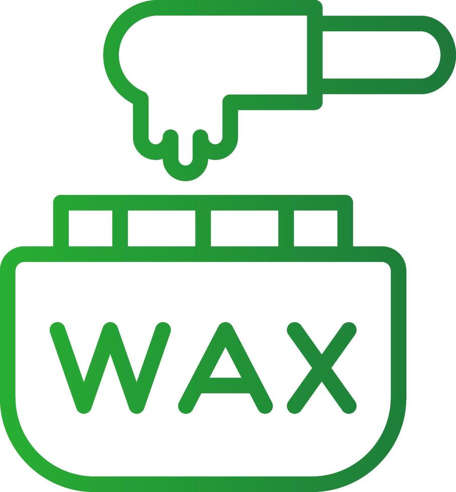 Wax Creative Icon Design vector