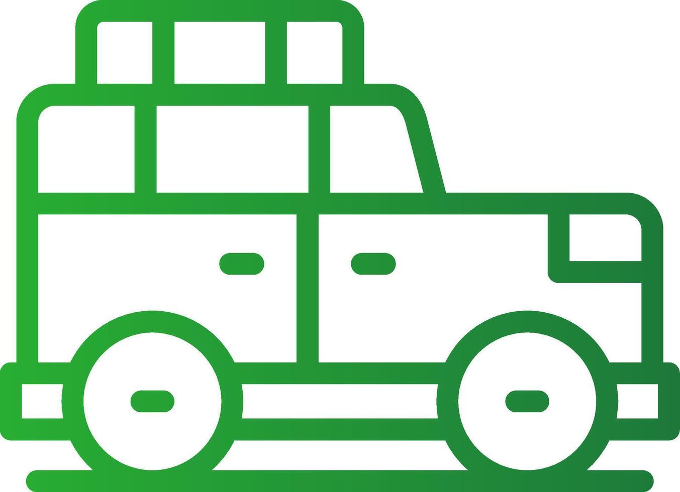 Suv Creative Icon Design vector
