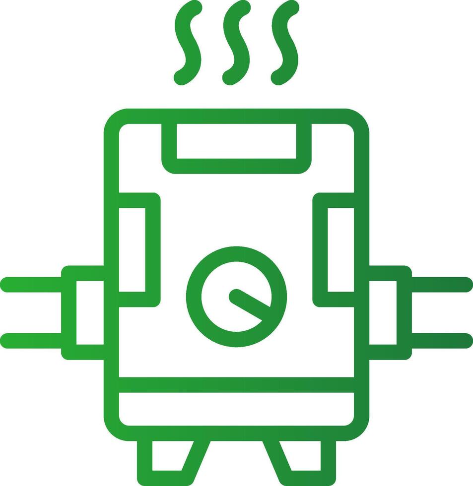 Water Heater Creative Icon Design vector
