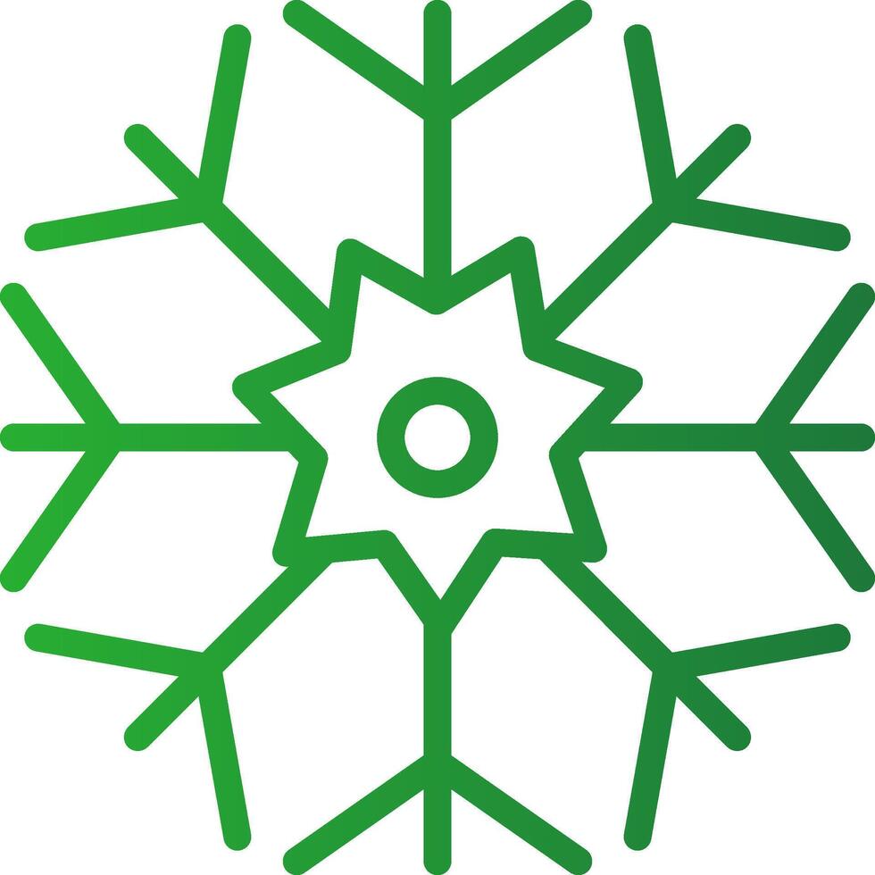 Snowflake Creative Icon Design vector