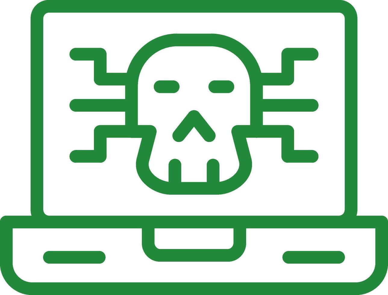 Malware Creative Icon Design vector