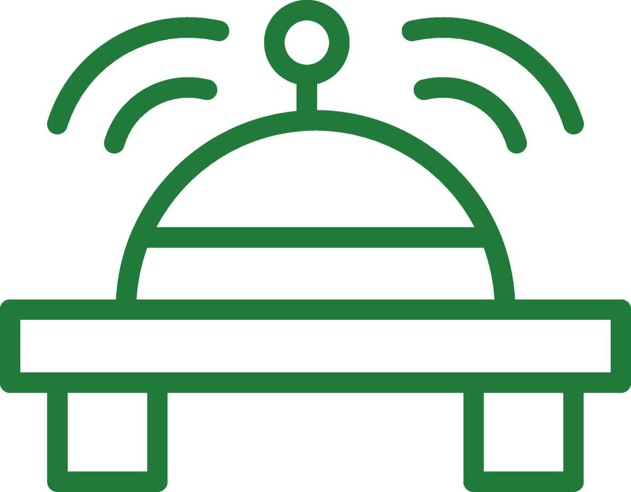 Reception Bell Creative Icon Design vector