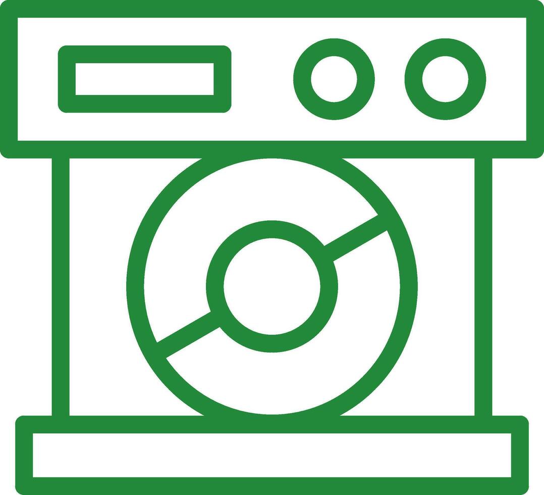 Cd Drive Creative Icon Design vector