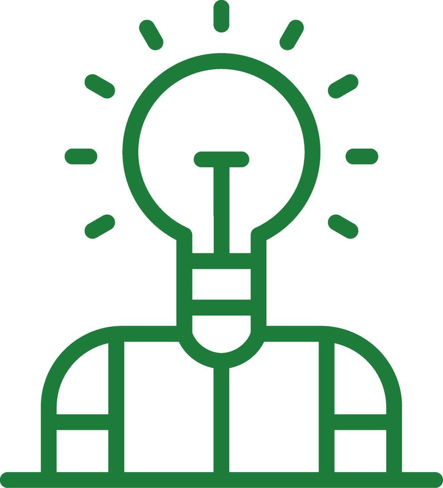 Idea Creative Icon Design vector
