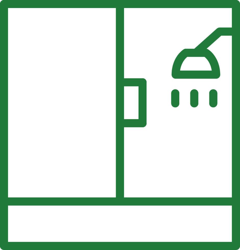 Shower Creative Icon Design vector