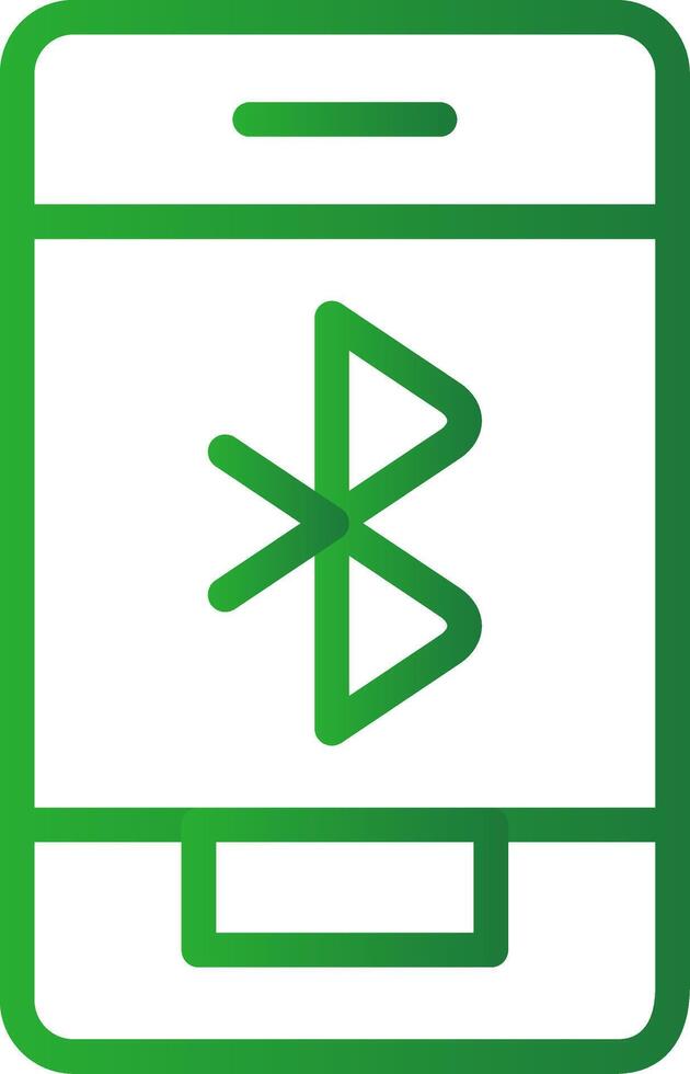 Bluetooth Creative Icon Design vector