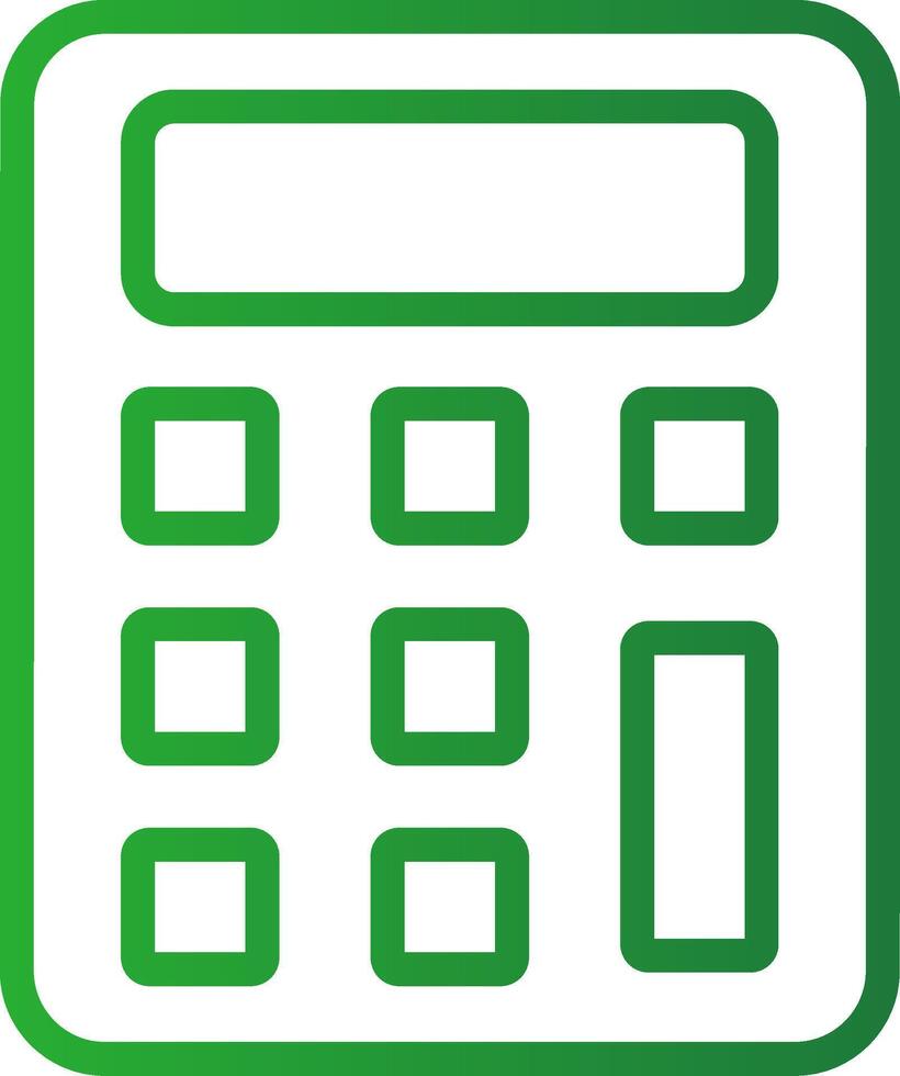 Calculator Creative Icon Design vector