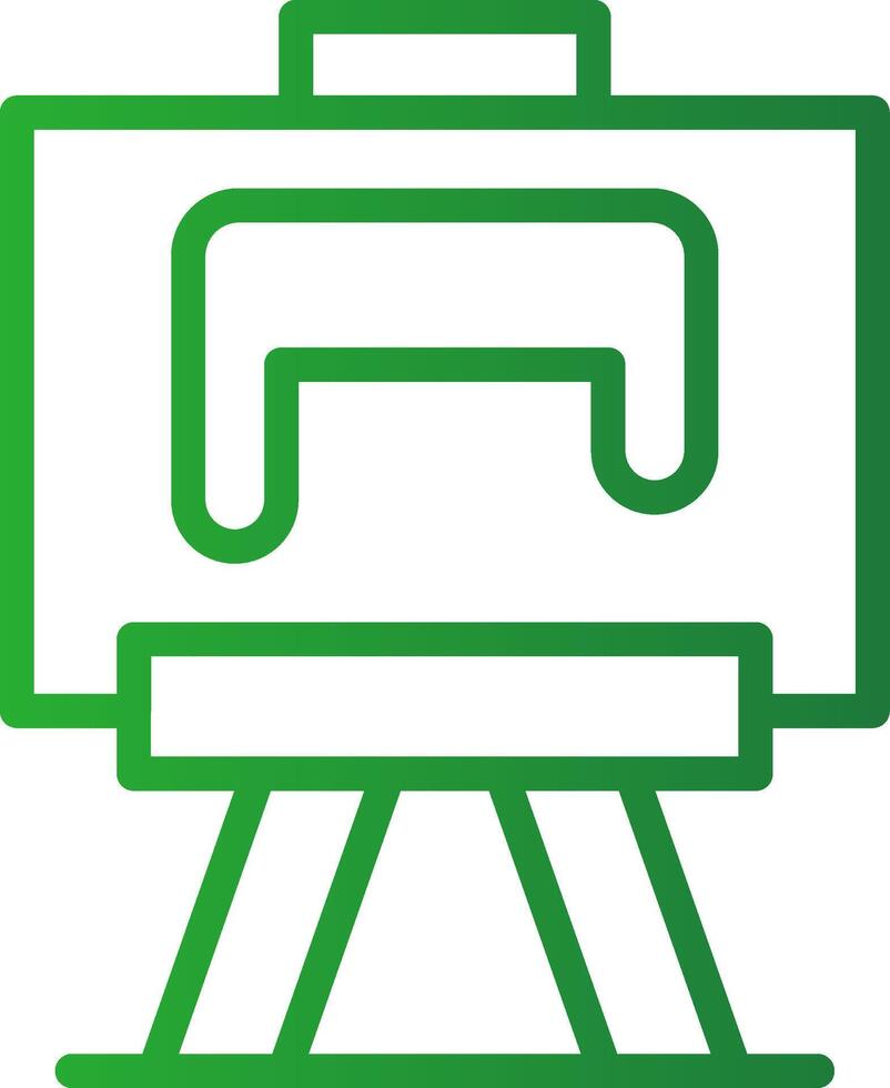 Paint Canvas Creative Icon Design vector