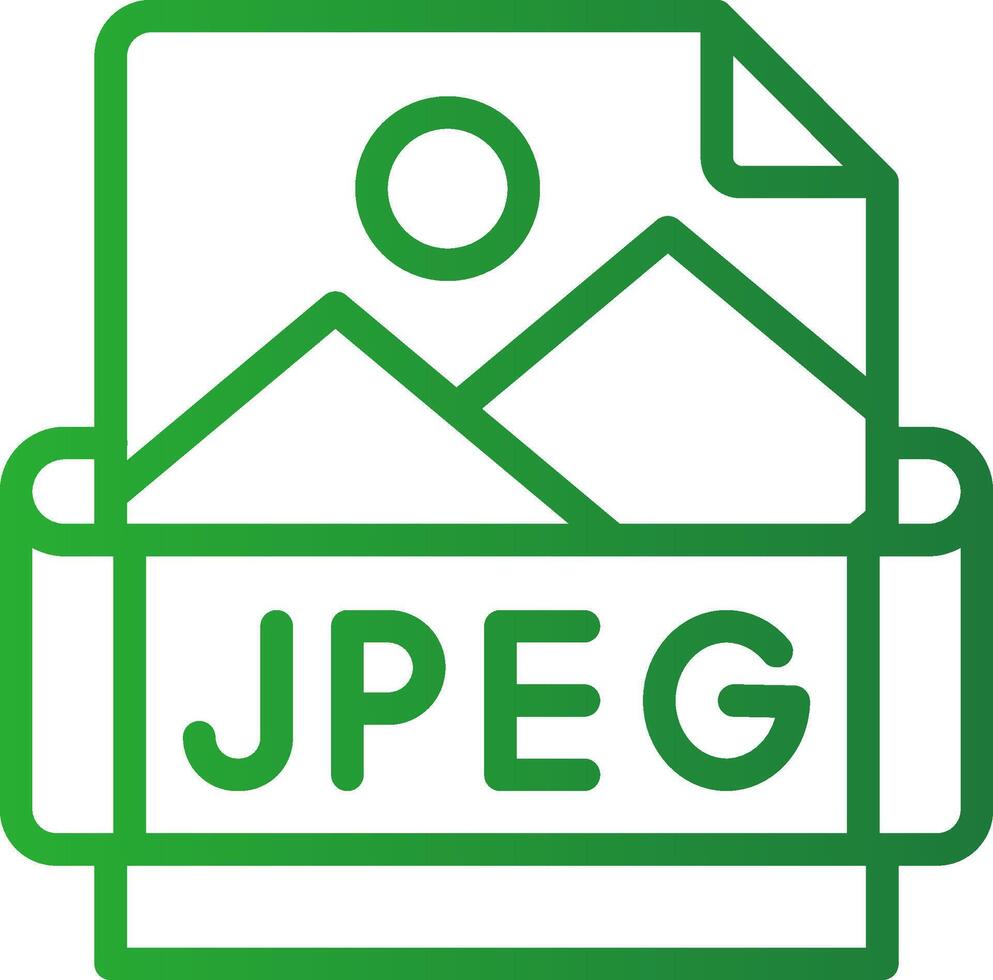 diseño de icono creativo jpeg vector