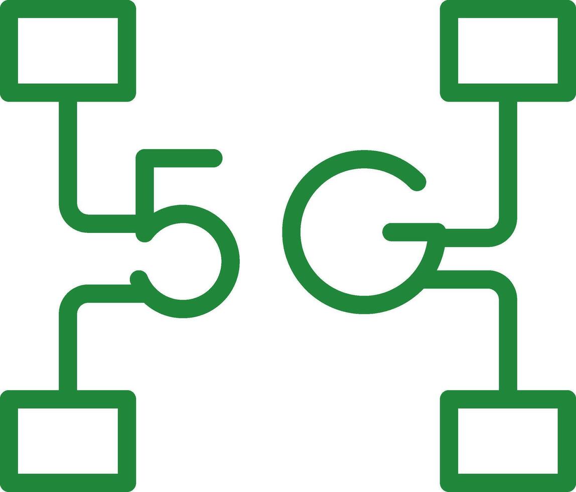 Network Creative Icon Design vector