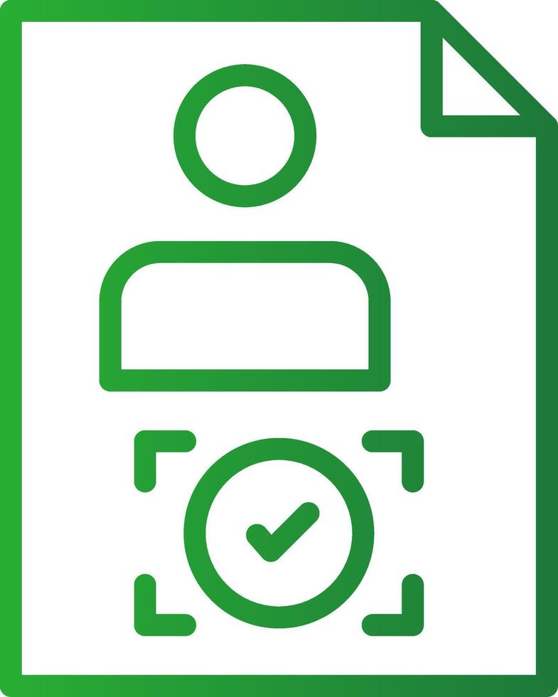 Approval Creative Icon Design vector