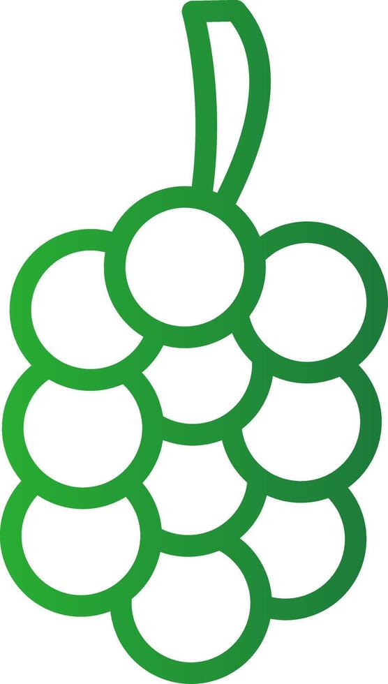 Grapes Creative Icon Design vector