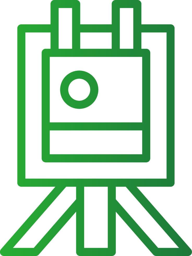 Canvas Creative Icon Design vector