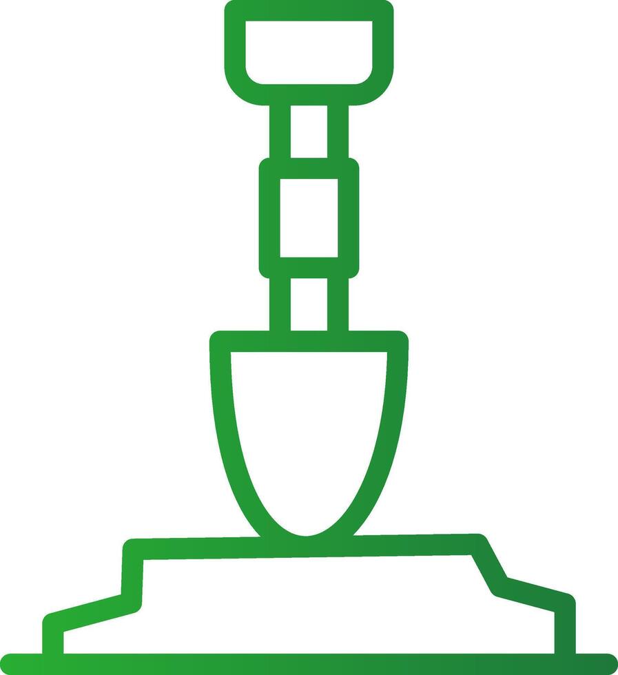 Shovel Creative Icon Design vector