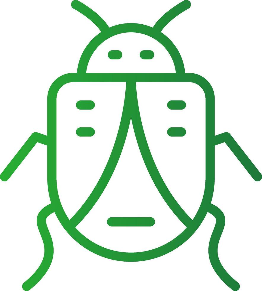 Bug Creative Icon Design vector