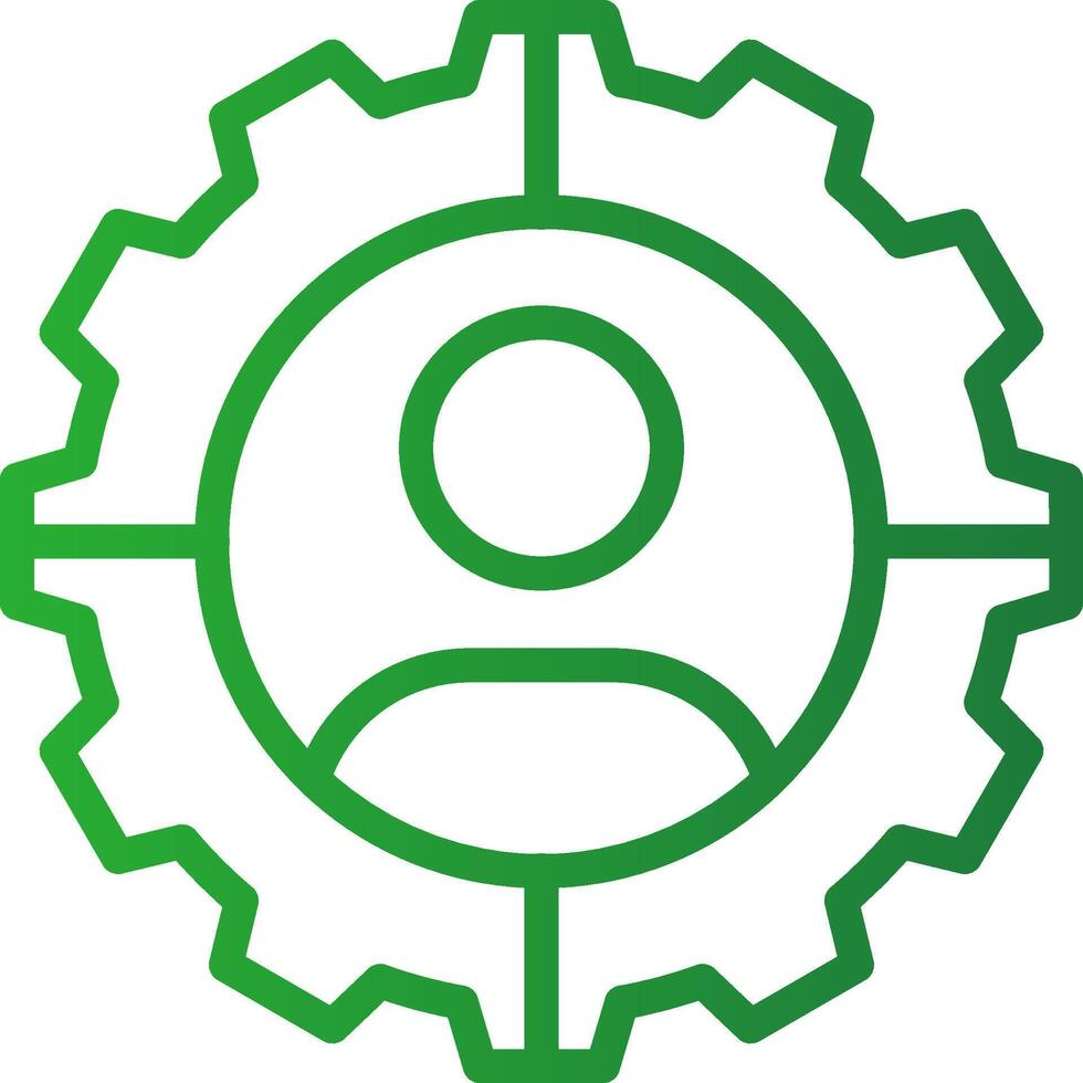 Personalization Creative Icon Design vector