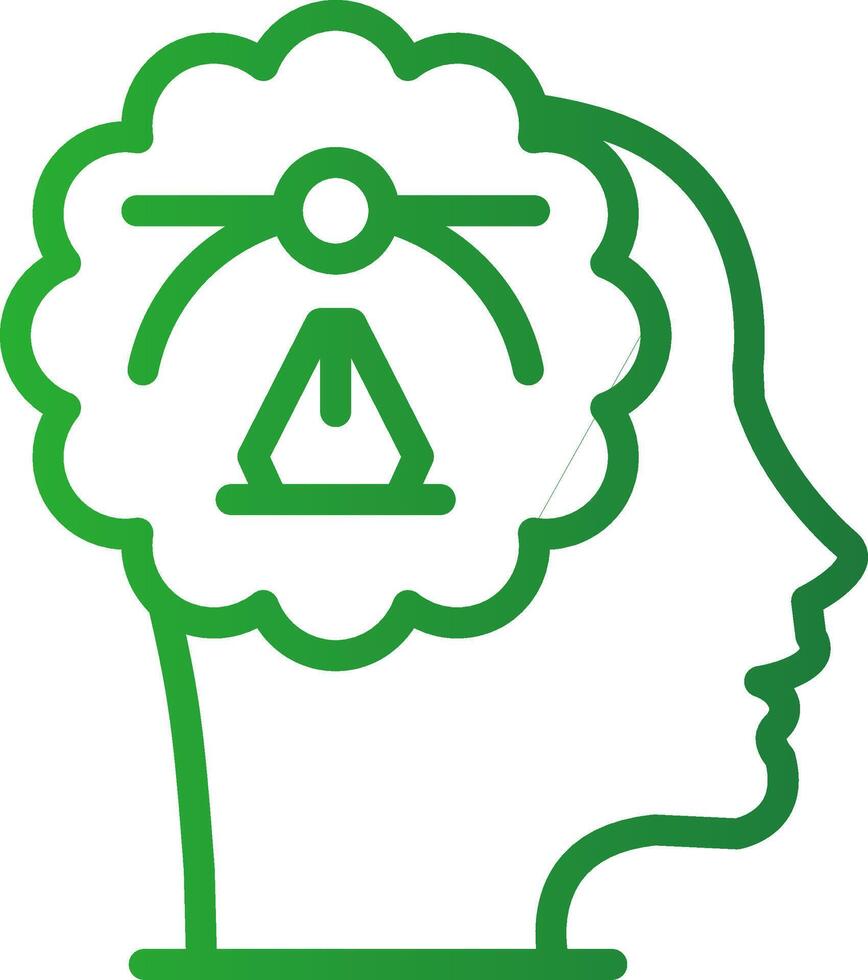 Design Thinking Creative Icon Design vector