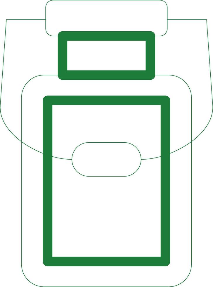 Milk Jar Creative Icon Design vector