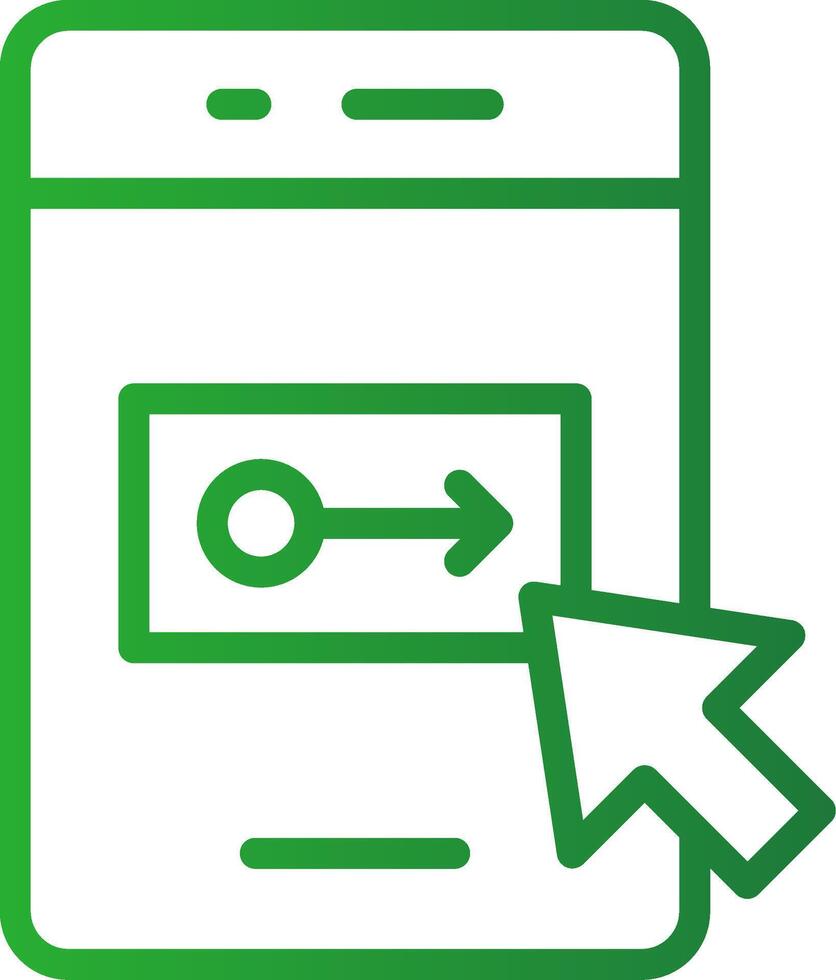 Landing Page Creative Icon Design vector